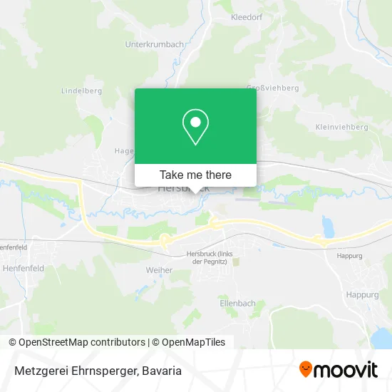 Карта Metzgerei Ehrnsperger