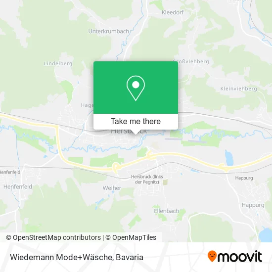 Wiedemann Mode+Wäsche map