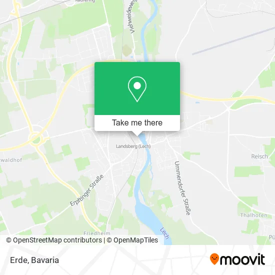 Карта Erde