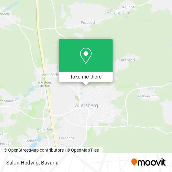 Карта Salon Hedwig
