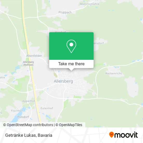 Карта Getränke Lukas
