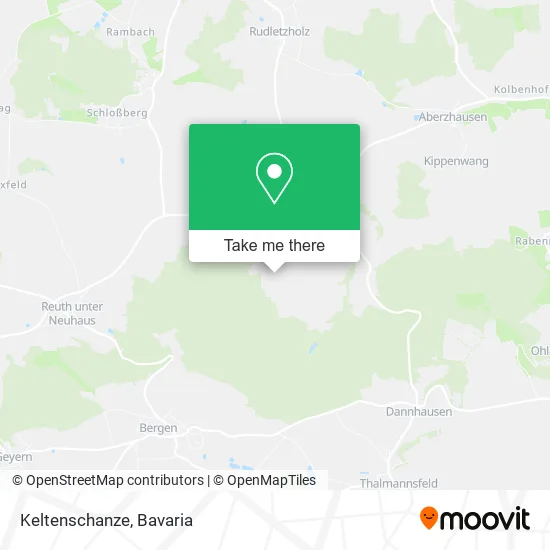 Карта Keltenschanze