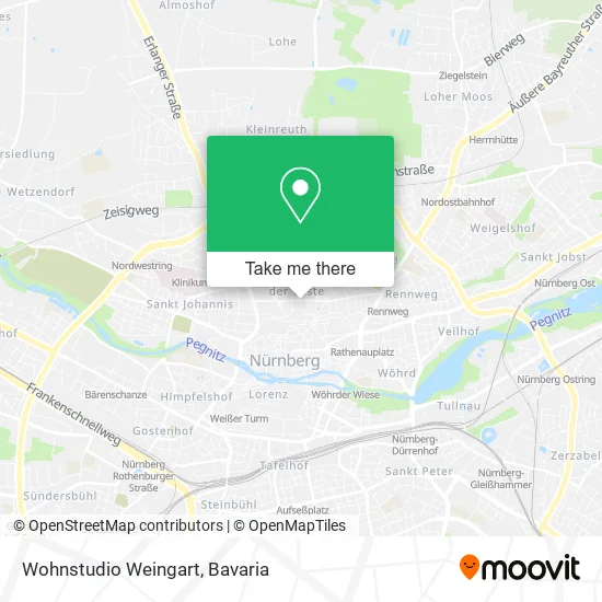 Карта Wohnstudio Weingart