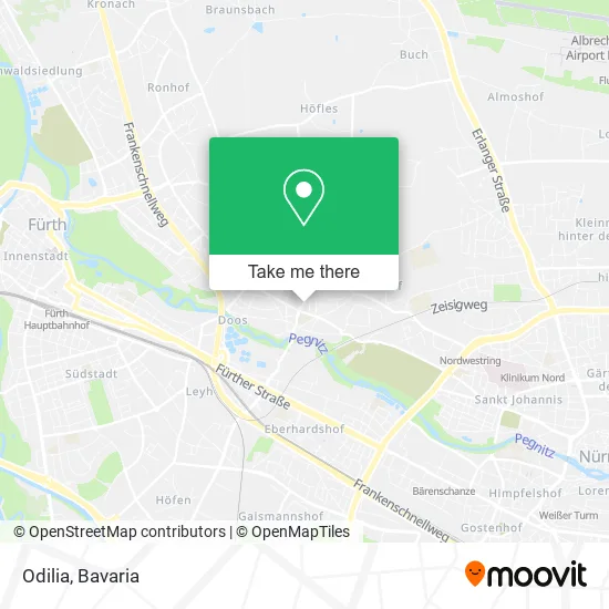 Карта Odilia
