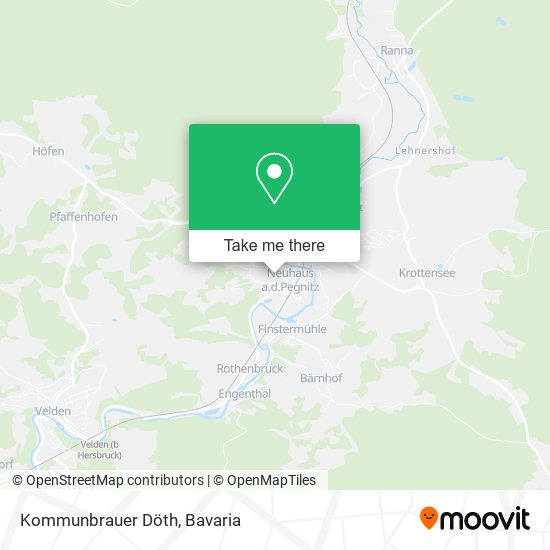Kommunbrauer Döth map