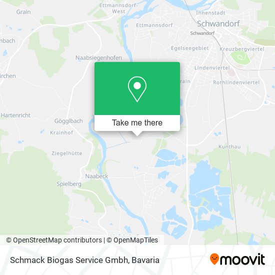 Schmack Biogas Service Gmbh map
