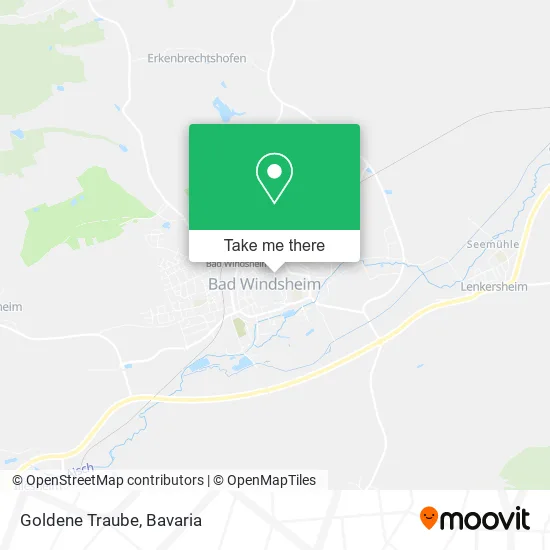Карта Goldene Traube