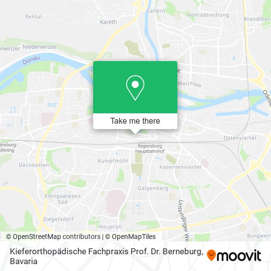 Kieferorthopädische Fachpraxis Prof. Dr. Berneburg map