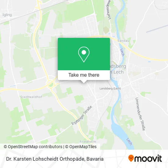 Карта Dr. Karsten Lohscheidt Orthopäde