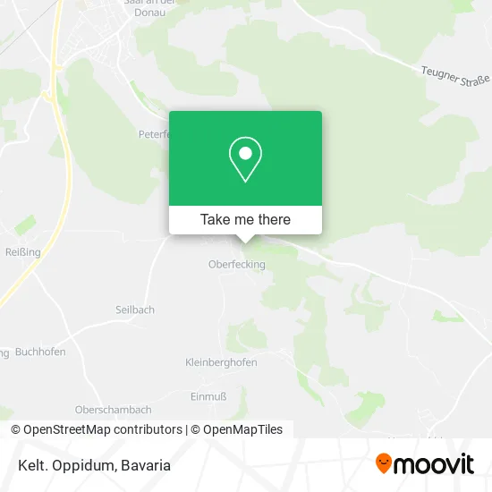 Карта Kelt. Oppidum