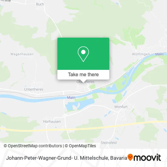 Карта Johann-Peter-Wagner-Grund- U. Mittelschule
