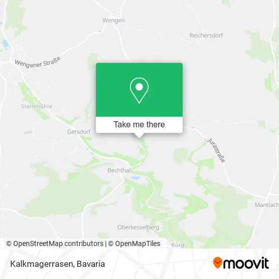 Карта Kalkmagerrasen
