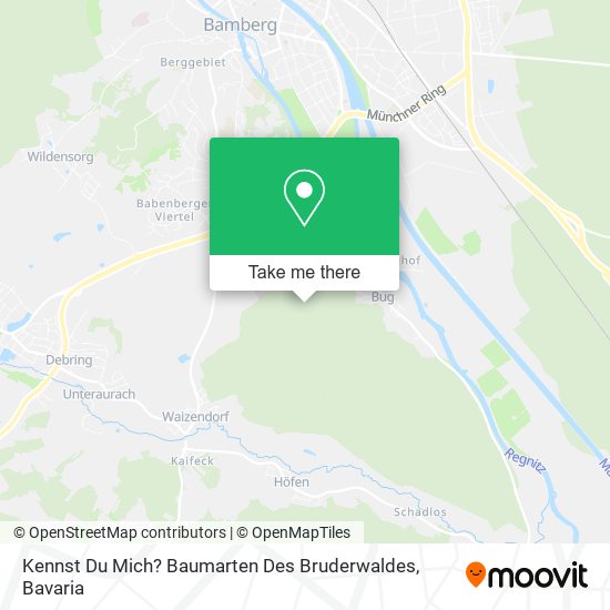 Kennst Du Mich? Baumarten Des Bruderwaldes map