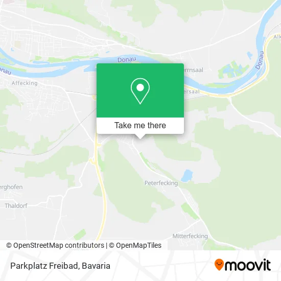 Карта Parkplatz Freibad