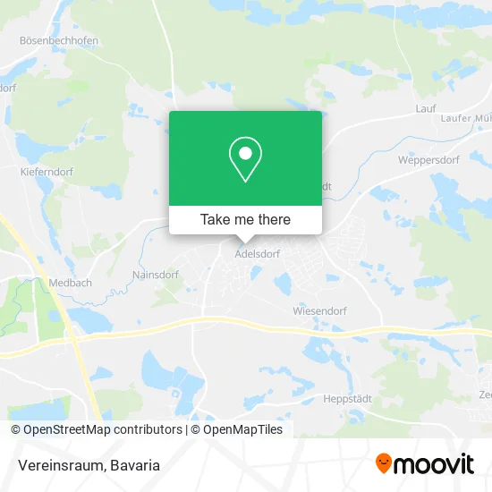 Карта Vereinsraum