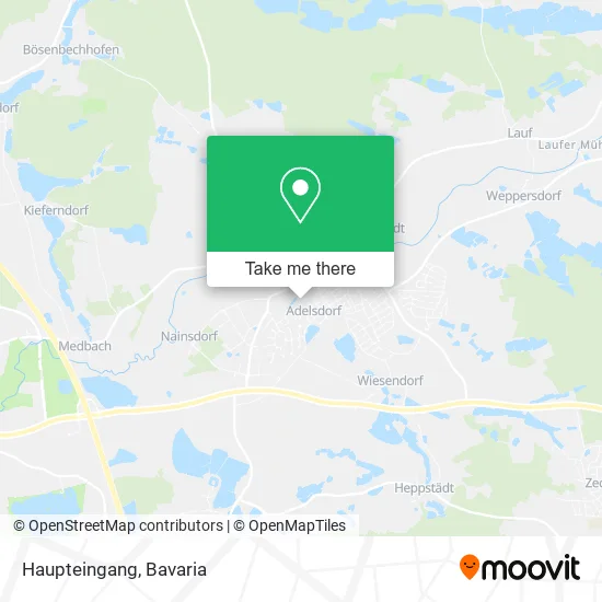 Карта Haupteingang