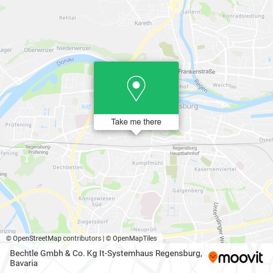Bechtle Gmbh & Co. Kg It-Systemhaus Regensburg map