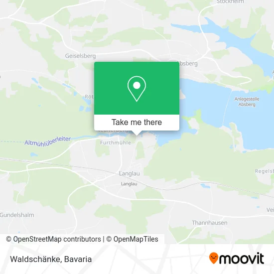 Карта Waldschänke