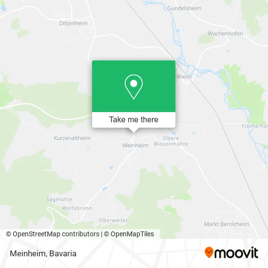 Карта Meinheim