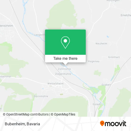 Карта Bubenheim