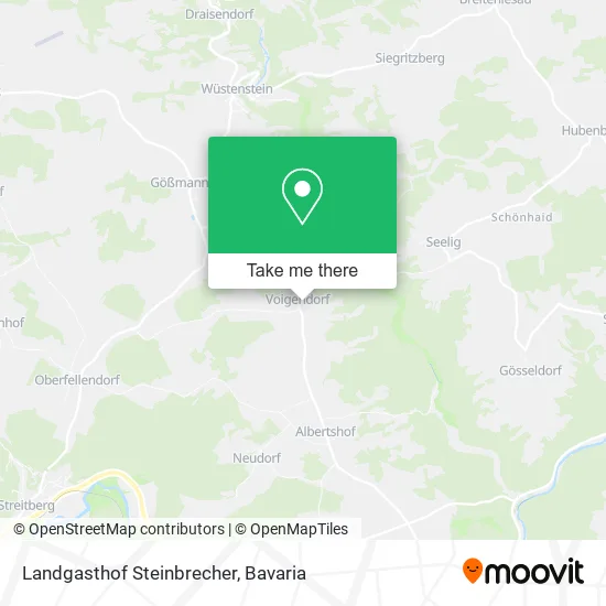 Карта Landgasthof Steinbrecher