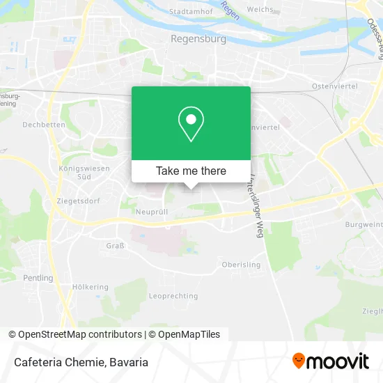 Карта Cafeteria Chemie