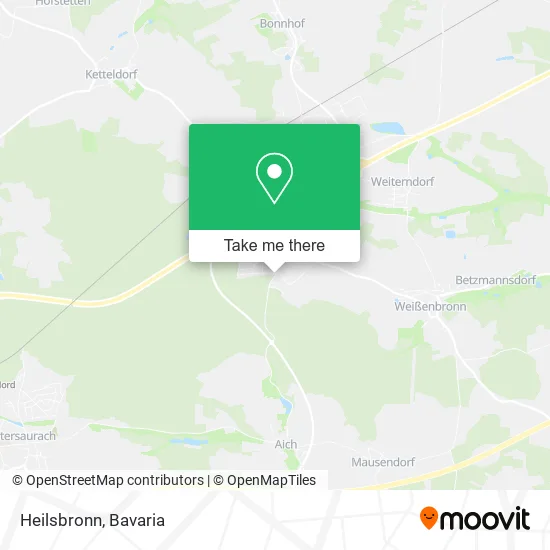 Карта Heilsbronn