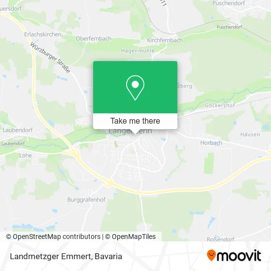 Карта Landmetzger Emmert