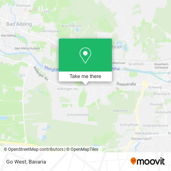 Карта Go West