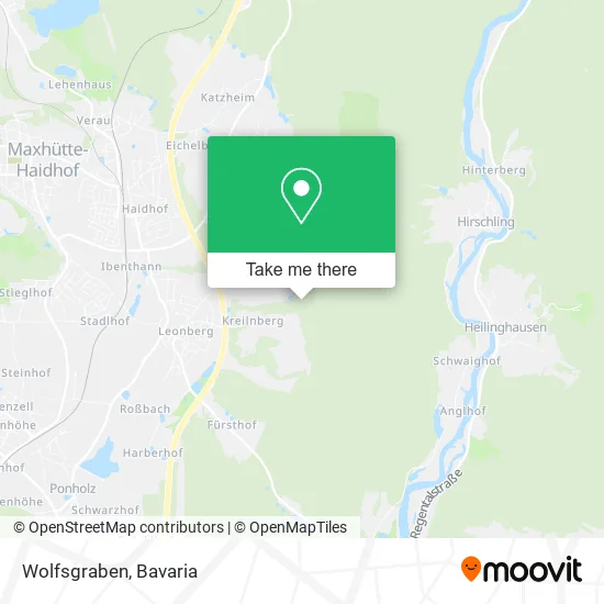 Карта Wolfsgraben