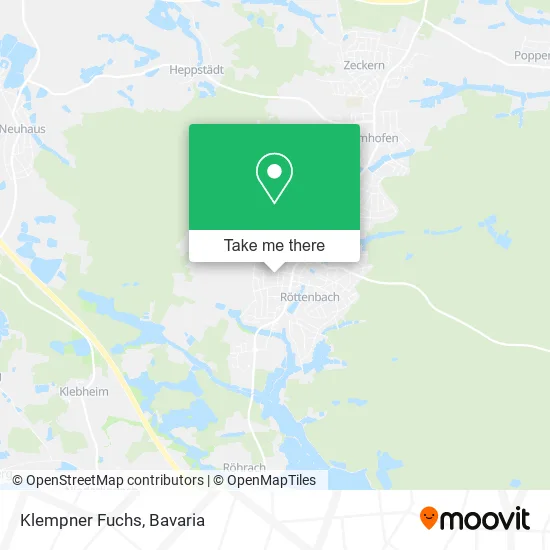 Карта Klempner Fuchs