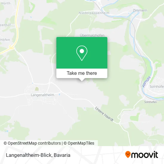 Карта Langenaltheim-Blick