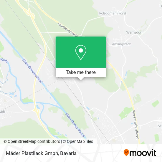 Карта Mäder Plastilack Gmbh