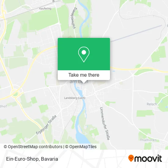 Карта Ein-Euro-Shop