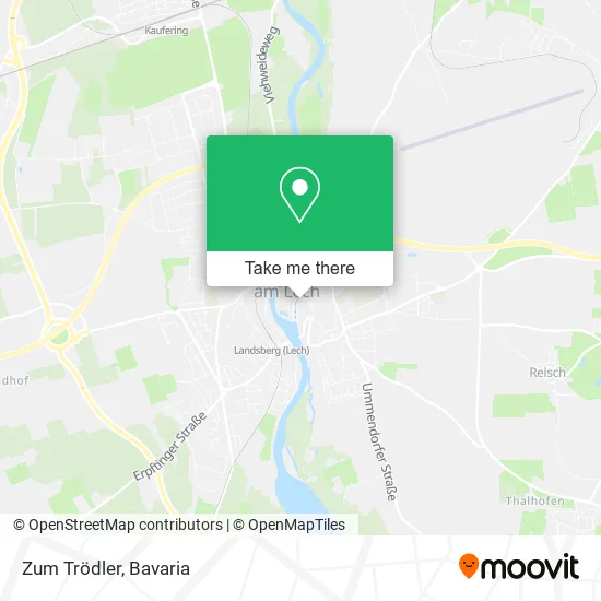 Карта Zum Trödler