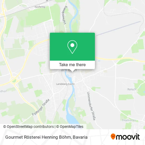 Карта Gourmet Rösterei Henning Böhm