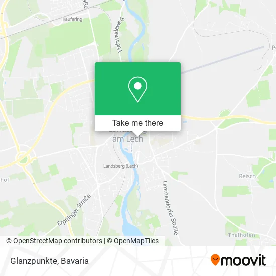 Карта Glanzpunkte