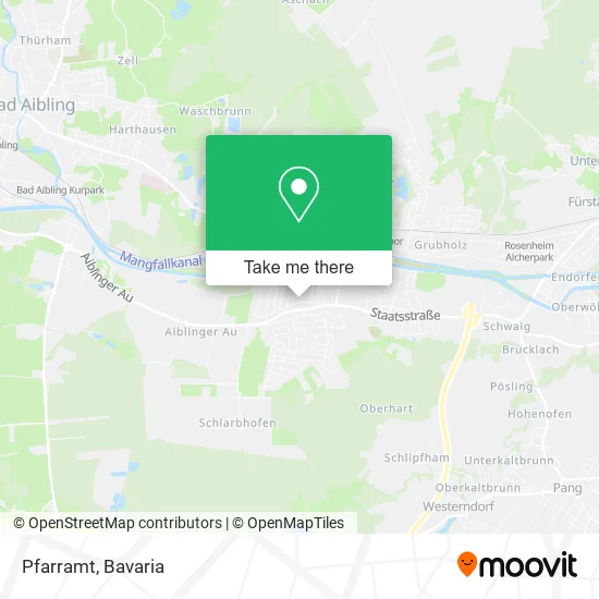 Карта Pfarramt