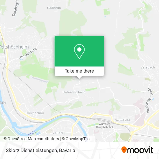 Sklorz Dienstleistungen map