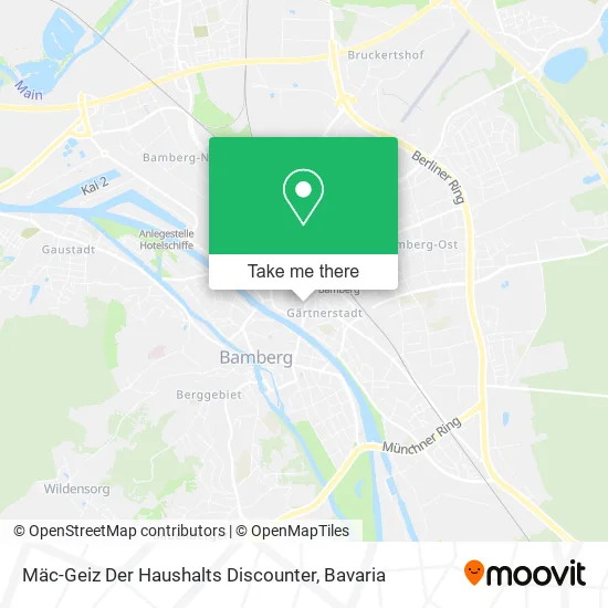 Карта Mäc-Geiz Der Haushalts Discounter