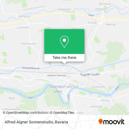 Alfred Aigner Sonnenstudio map