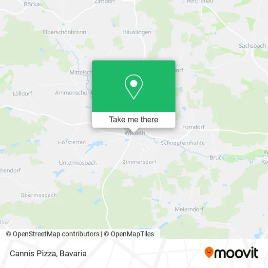 Карта Cannis Pizza
