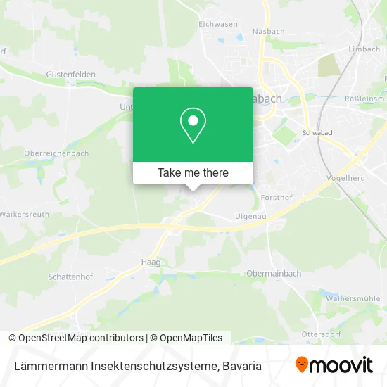 Карта Lämmermann Insektenschutzsysteme