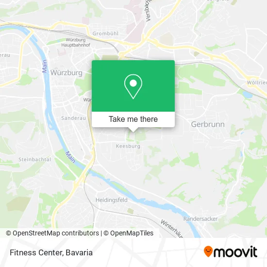 Карта Fitness Center
