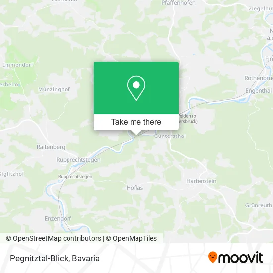 Карта Pegnitztal-Blick