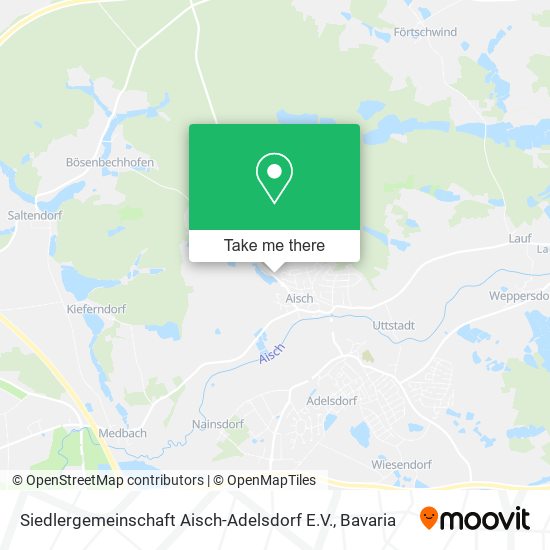 Siedlergemeinschaft Aisch-Adelsdorf E.V. map