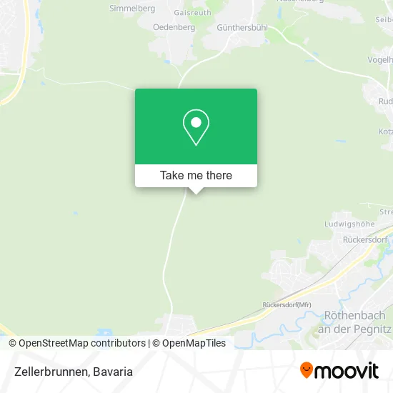 Zellerbrunnen map