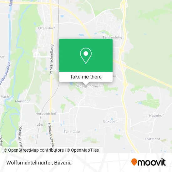Карта Wolfsmantelmarter