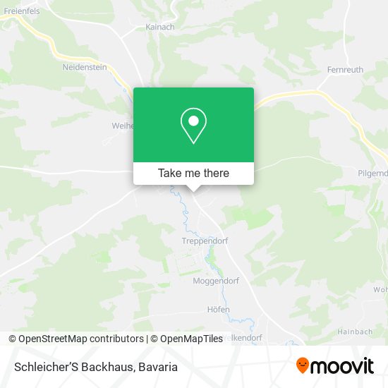 Schleicher’S Backhaus map