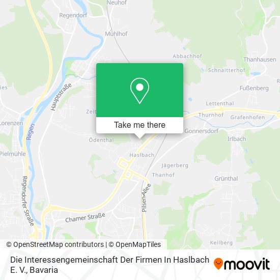 Die Interessengemeinschaft Der Firmen In Haslbach E. V. map